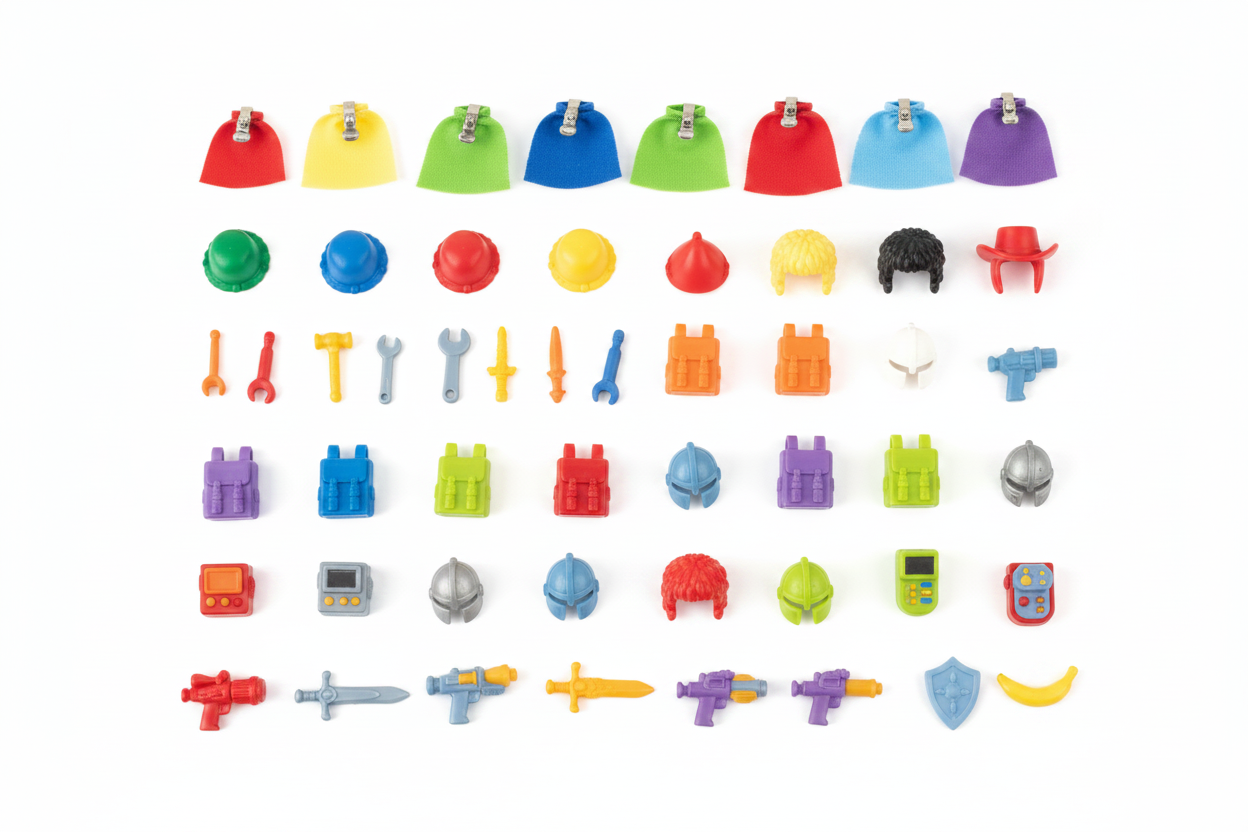 Mini Figuren Zubehöhr & Accessories