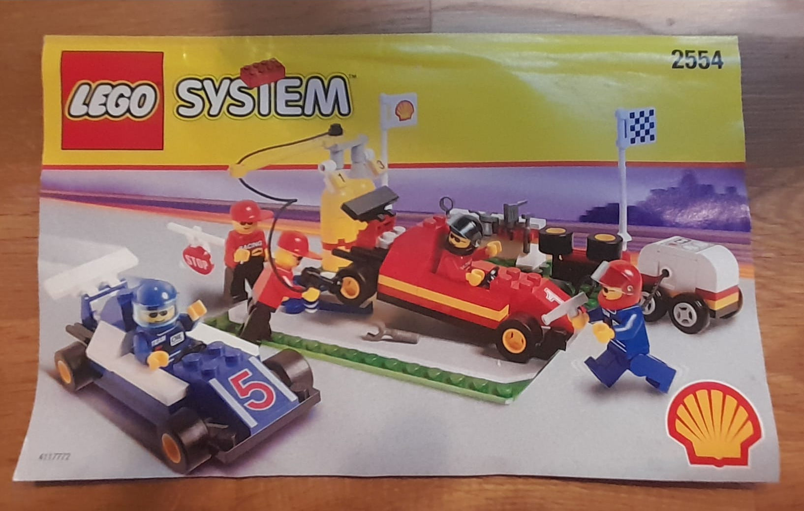 2554 Lego® System Pit Stop SHEL Promo Set