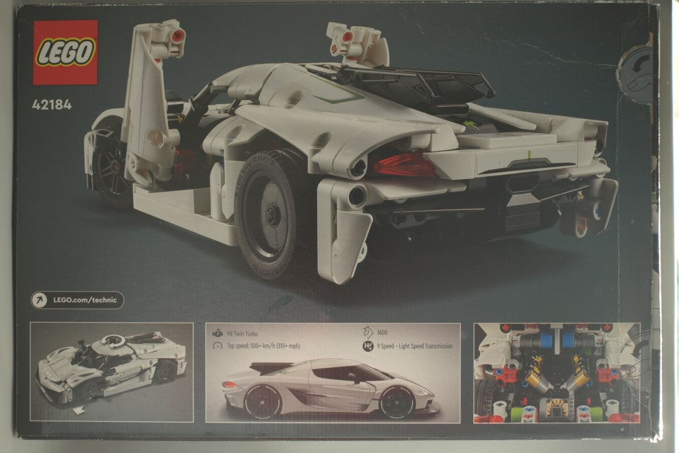 42184 LEGO® Technic „ Koenigsegg Jesko“ Absolut Supersportwagen in weiß