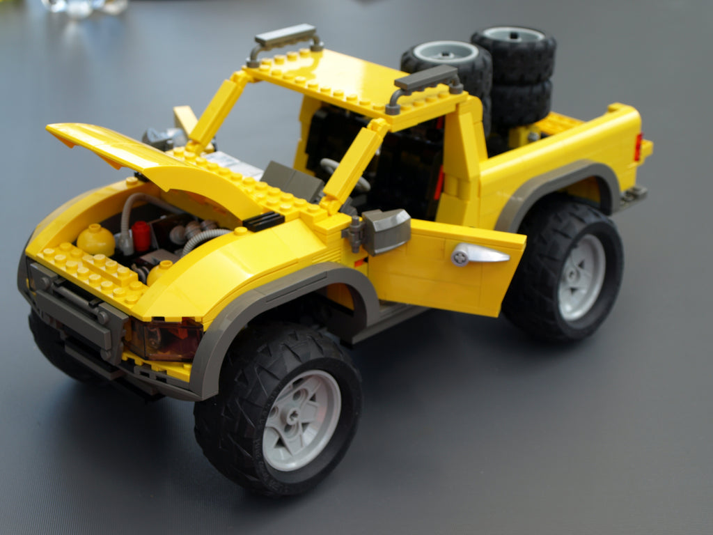 4404 Lego® Designer Set „Land Buster + Motorrad „