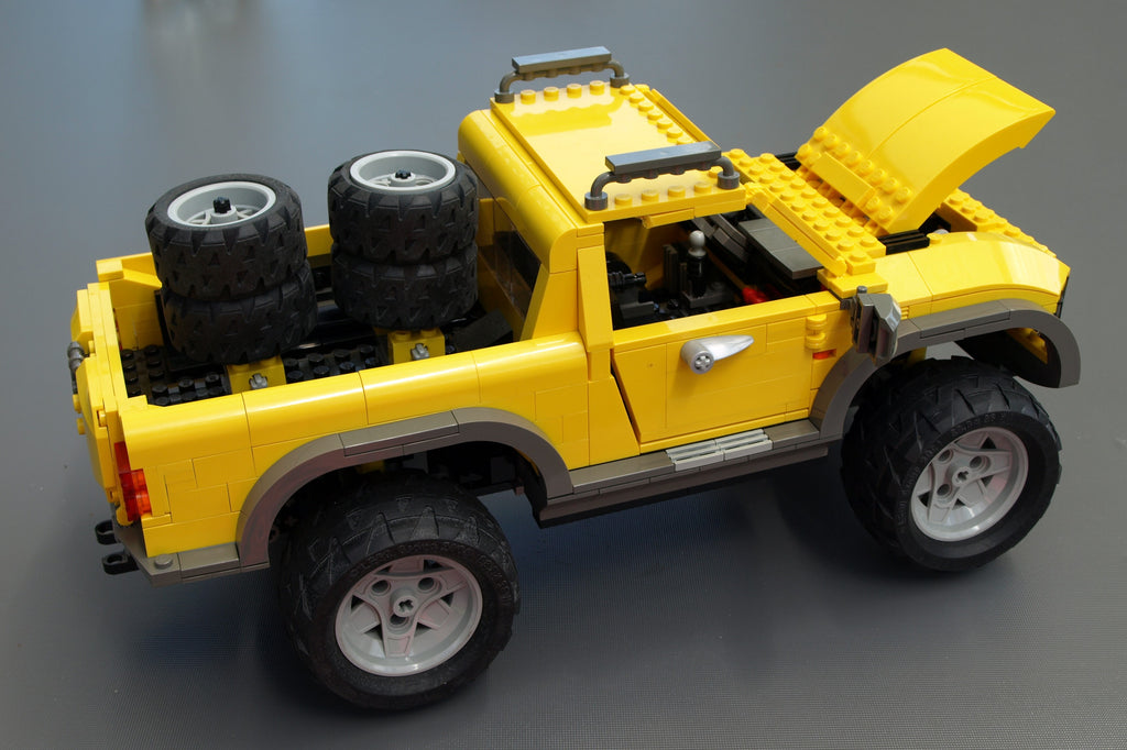 4404 Lego® Designer Set „Land Buster + Motorrad „