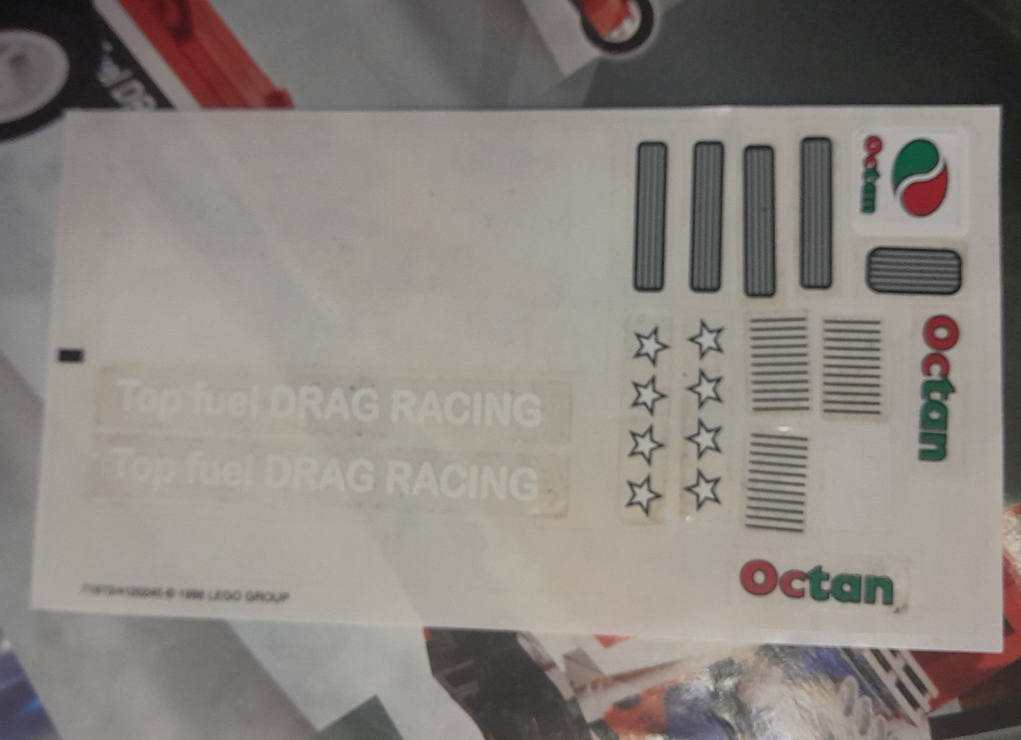 5533 Lego® Model Team  Red Fury