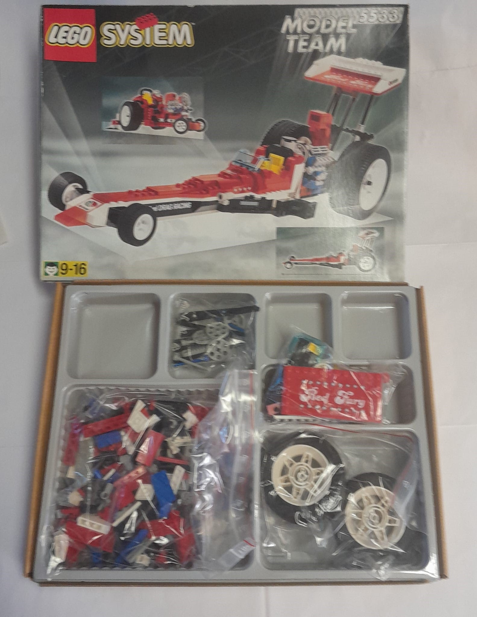 5533 Lego® Model Team  Red Fury