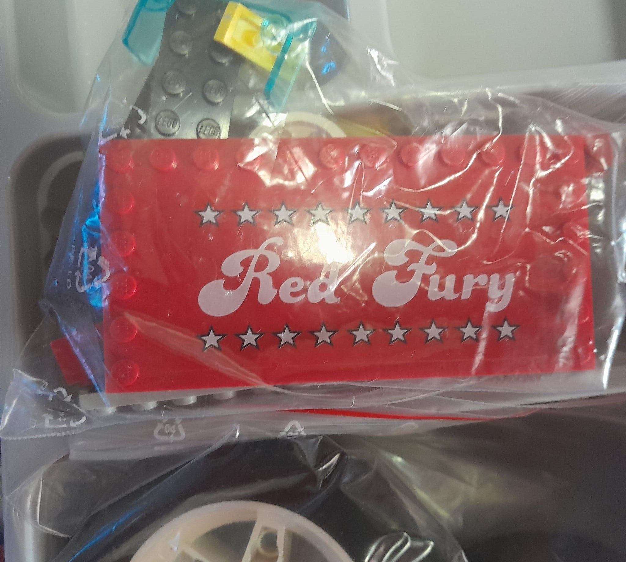 5533 Lego® Model Team  Red Fury