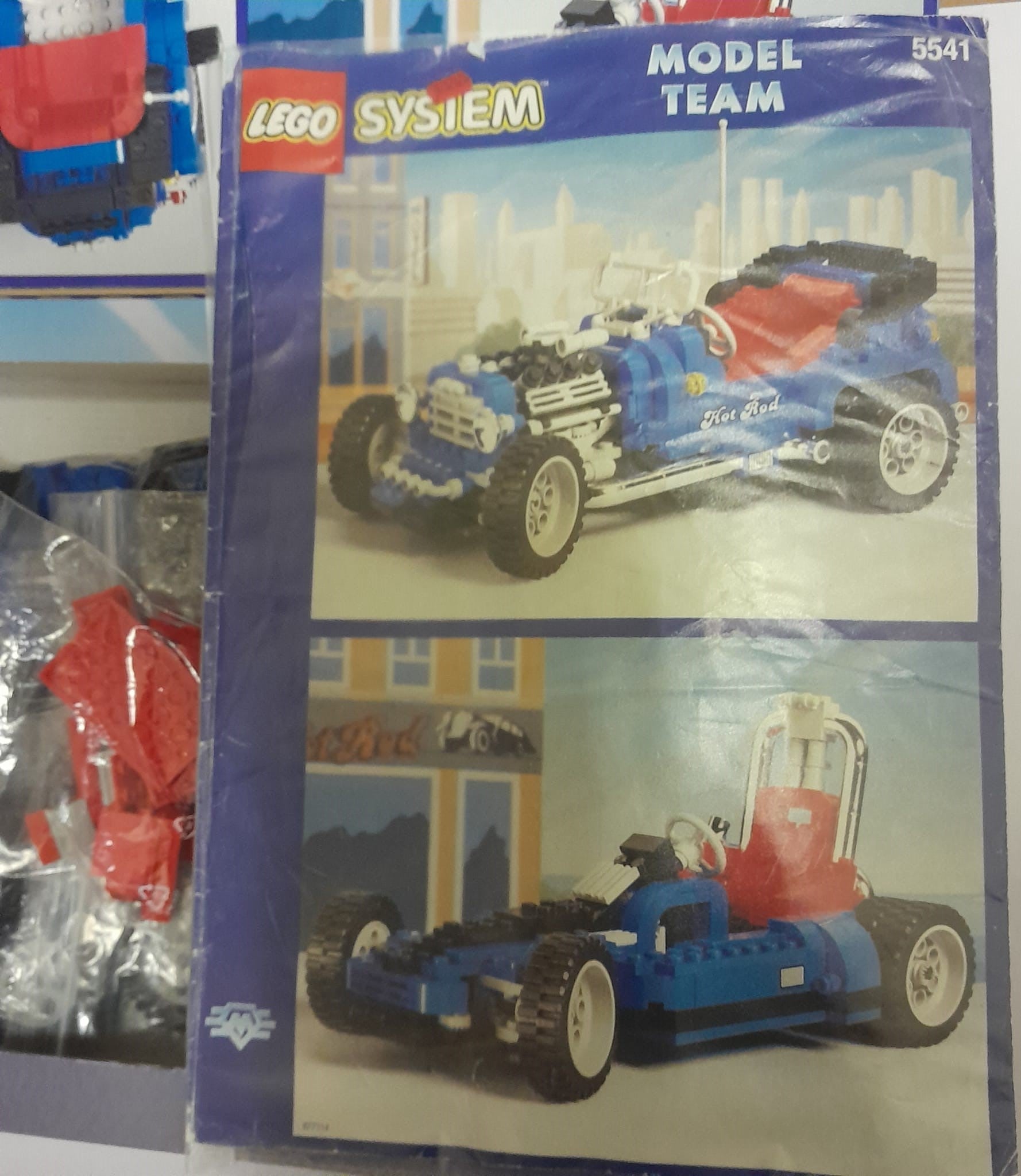 5541 LEGO® Blue Fury / Hot Rod