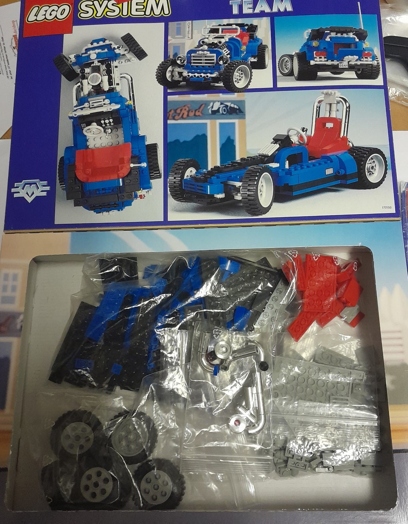 5541 LEGO® Blue Fury / Hot Rod