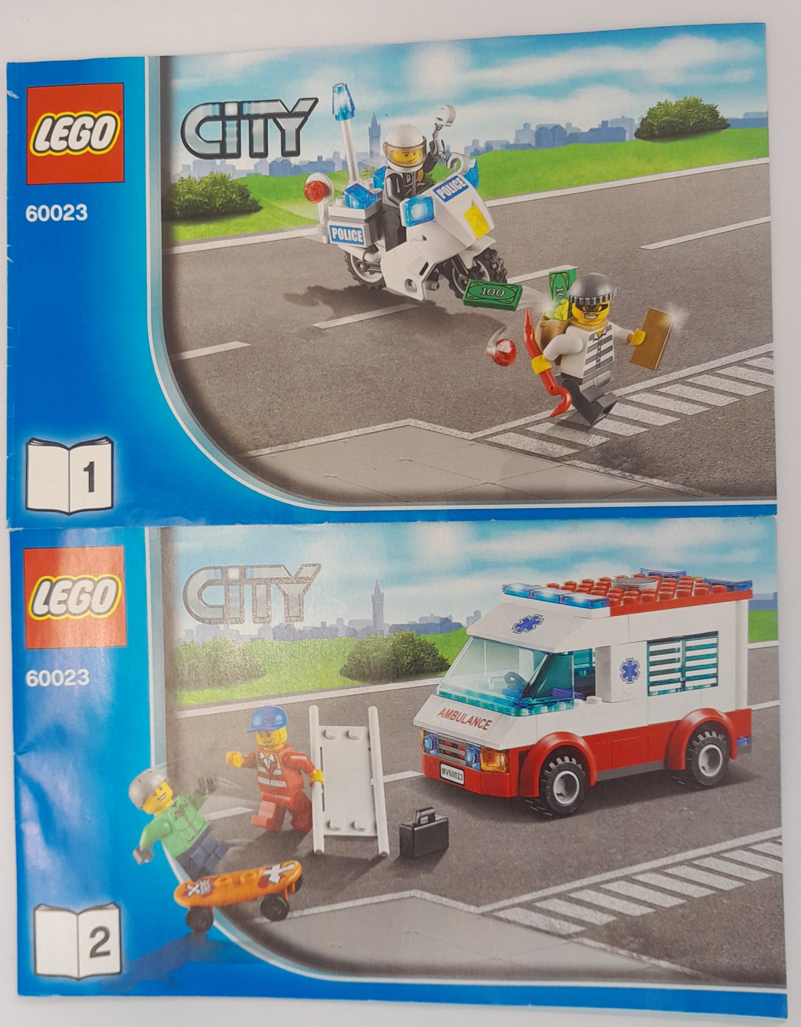 60023 Lego® Bauanleitung 1+2+3der Serie City