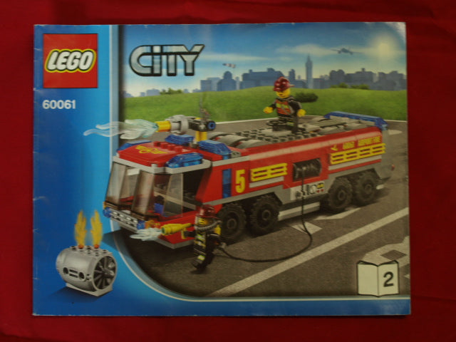 60061 Lego® Bauanleitung 1+2 der Serie City