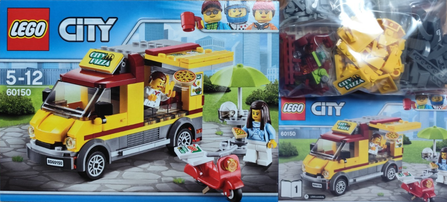 60150 City Lego® City Pizzawagen