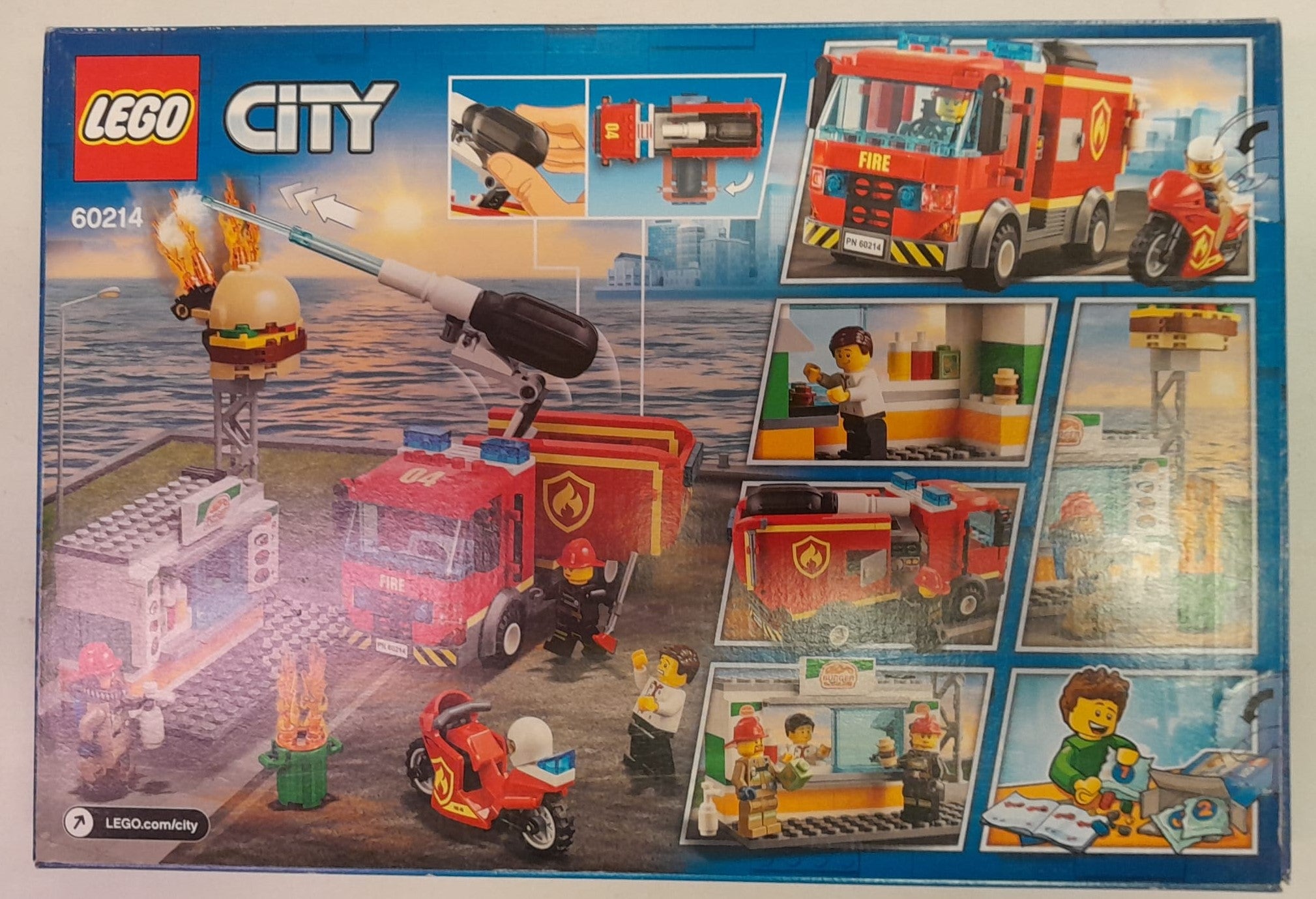 60214 Lego® City  Feuerwehr Einsatz im Burger-Restaurant