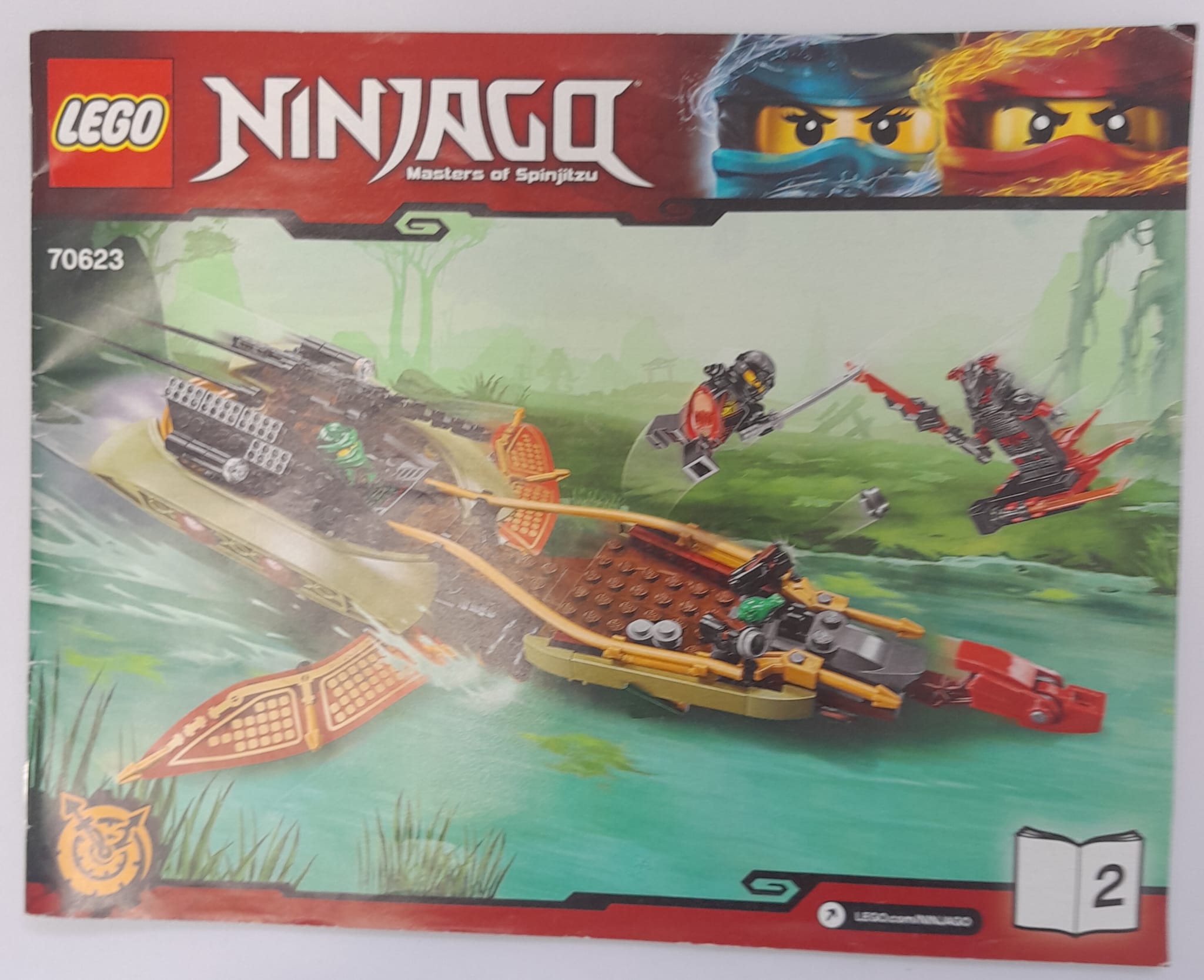 70623 Lego® Bauanleitung 2 der Serie Ninjago