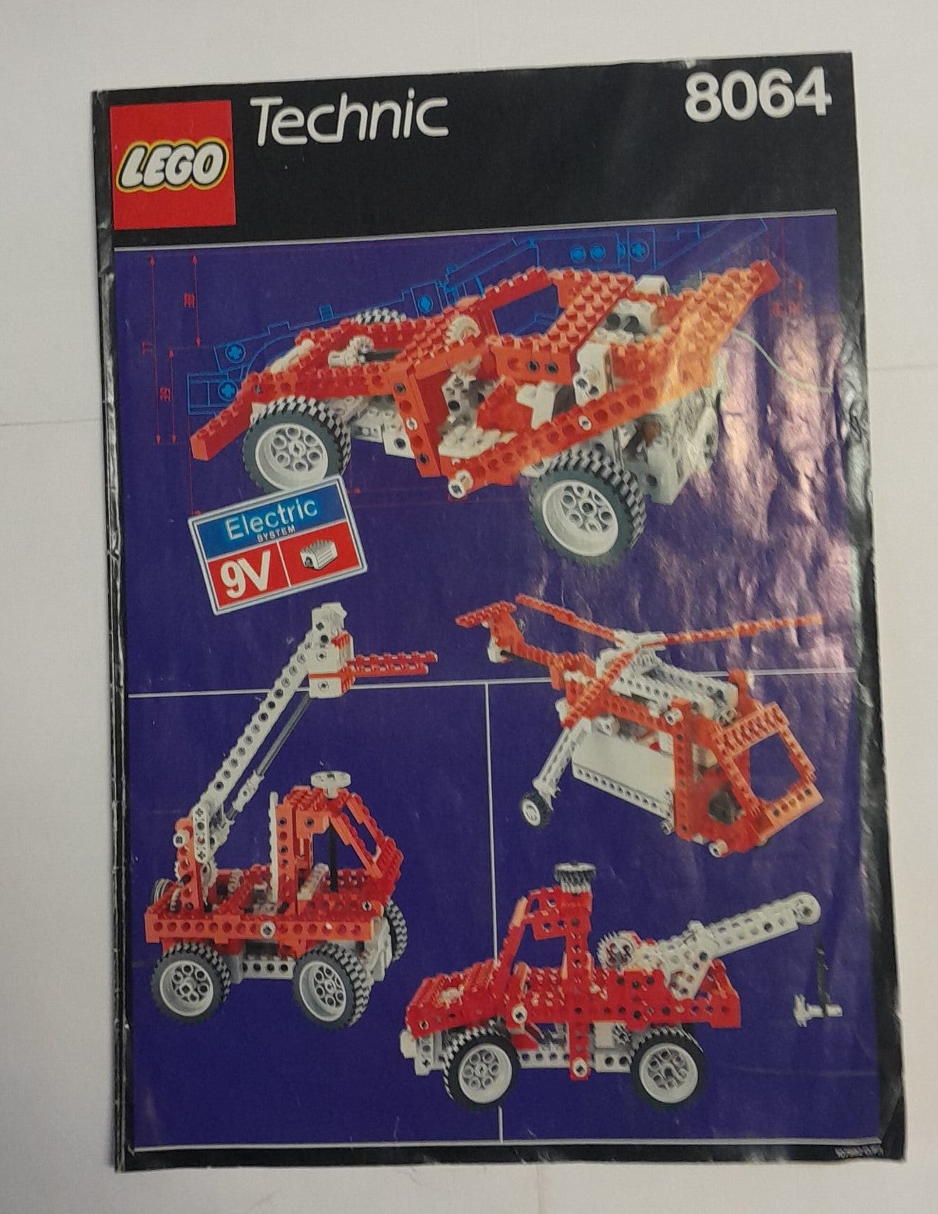8064 Lego® Technic  Motorized Universal Building Set