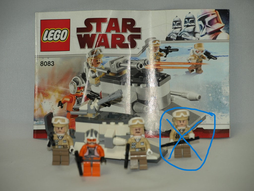 8083 Lego® Star Wars  Rebel Trooper Battle Pack
