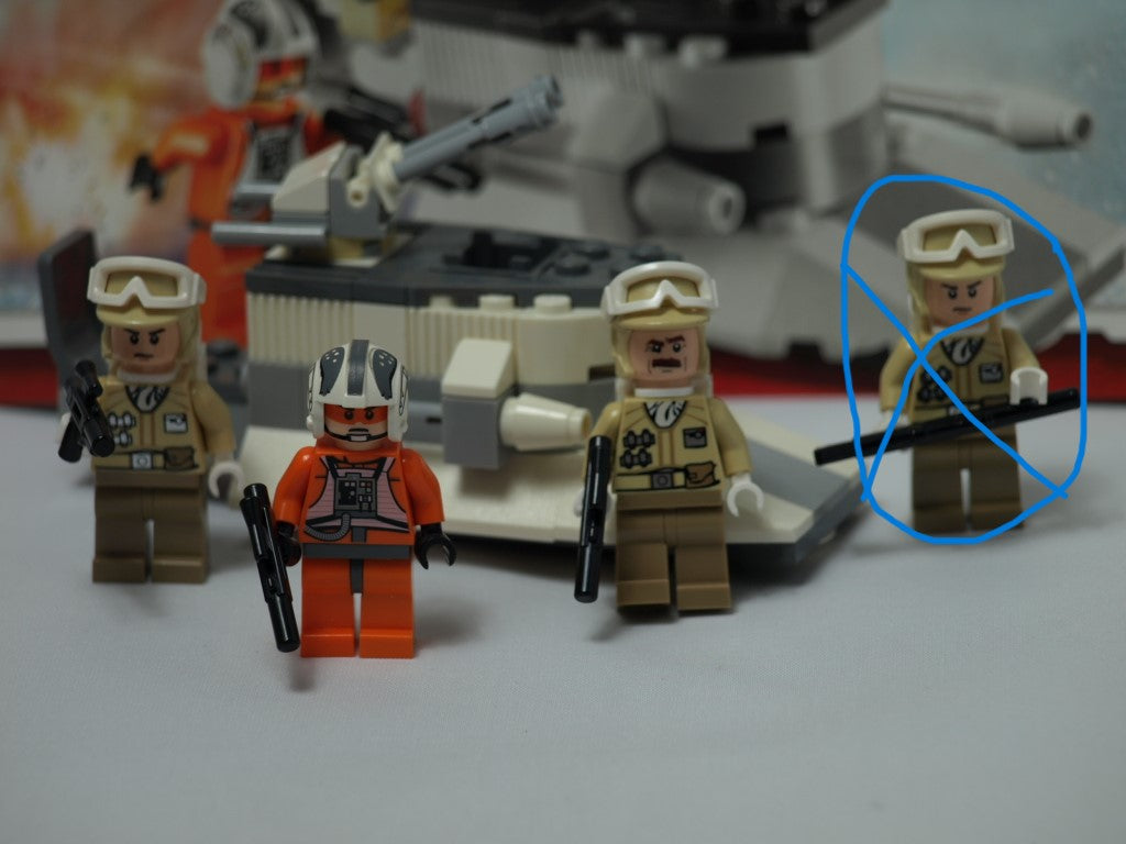 8083 Lego® Star Wars  Rebel Trooper Battle Pack