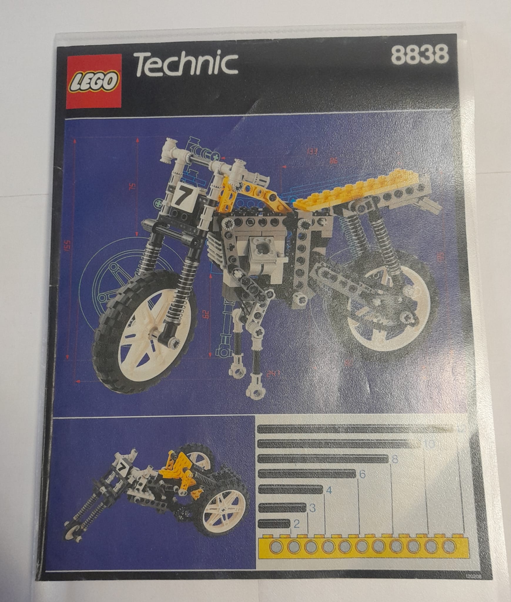 8838 Lego® Technic Lego® Shock Cycle