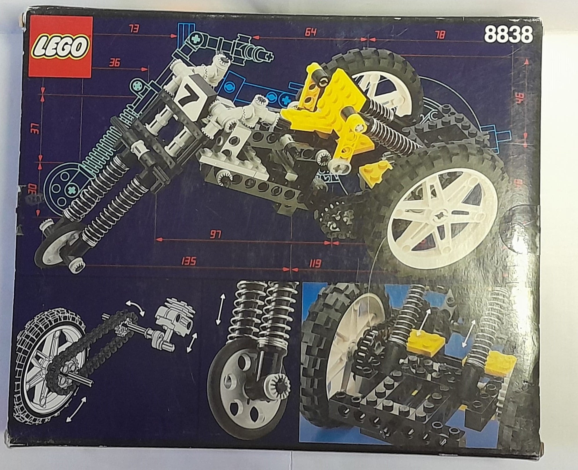 8838 Lego® Technic Lego® Shock Cycle