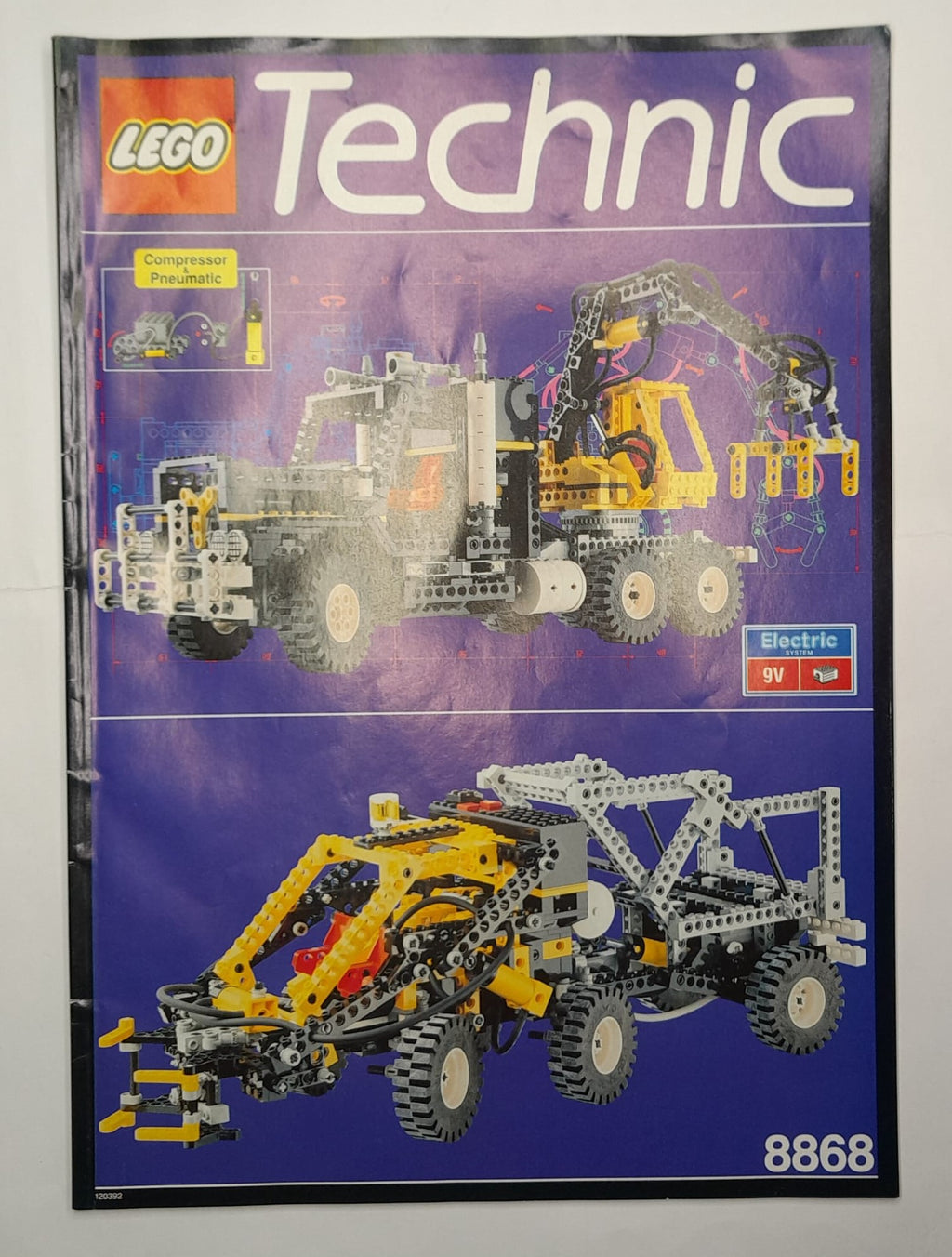 8868 Lego® Technic  Airtech Claw Rig