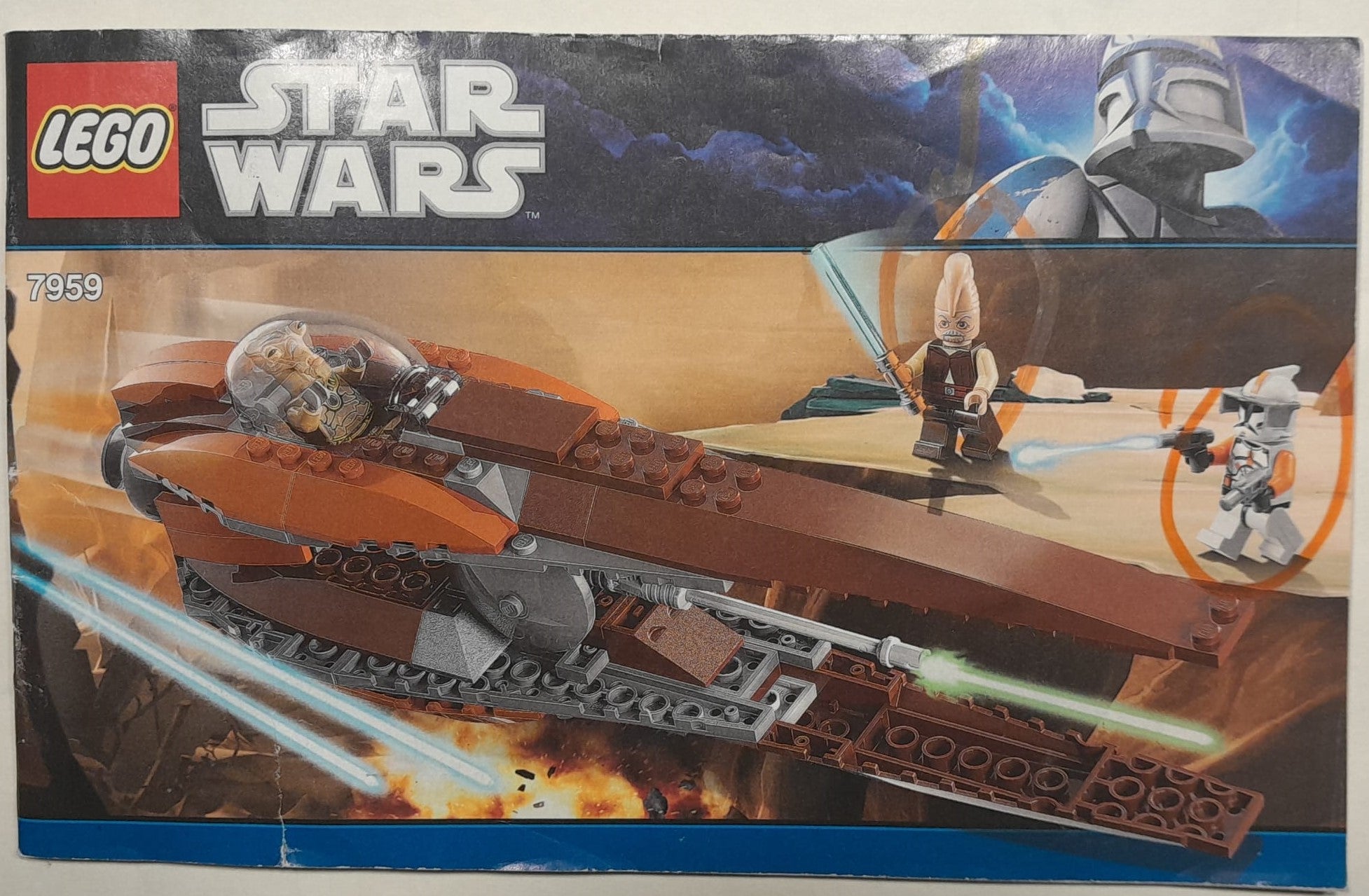 7959 Lego Bauanleitung der Serie Star Wars