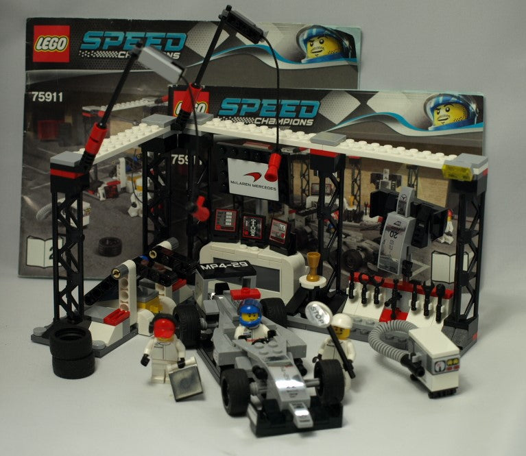 75911 LEGO® Set  Speed Champions McLaren Mercedes Boxenstopp