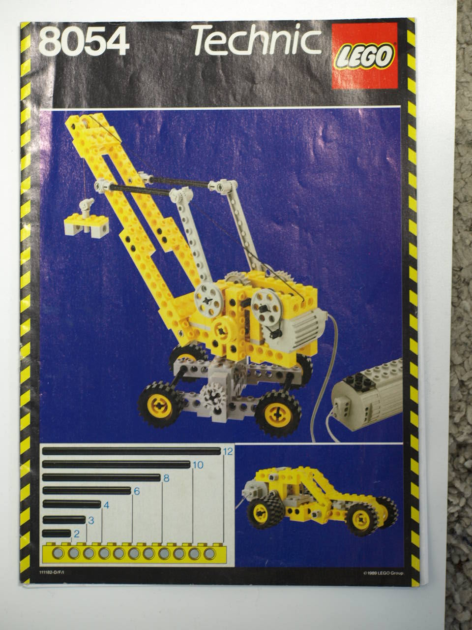 8054 Lego® Bauanleitung der Serie Technic